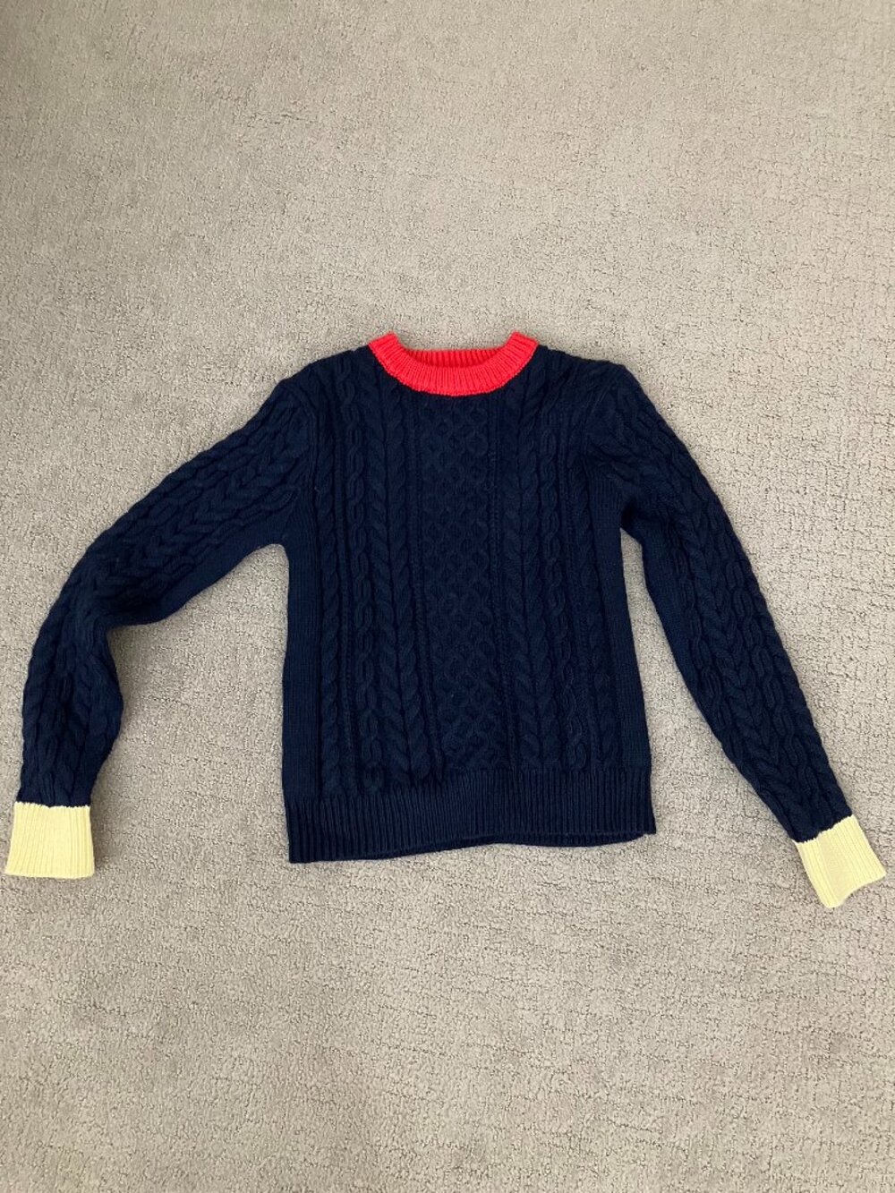 Zara Colorblock Sweater (NWOT)